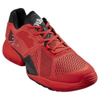 Baskets Wilson Bela Tour Rouge Noir  Offre - Pas cher