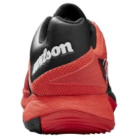 Baskets Wilson Bela Tour Rouge Noir  Offre - Pas cher