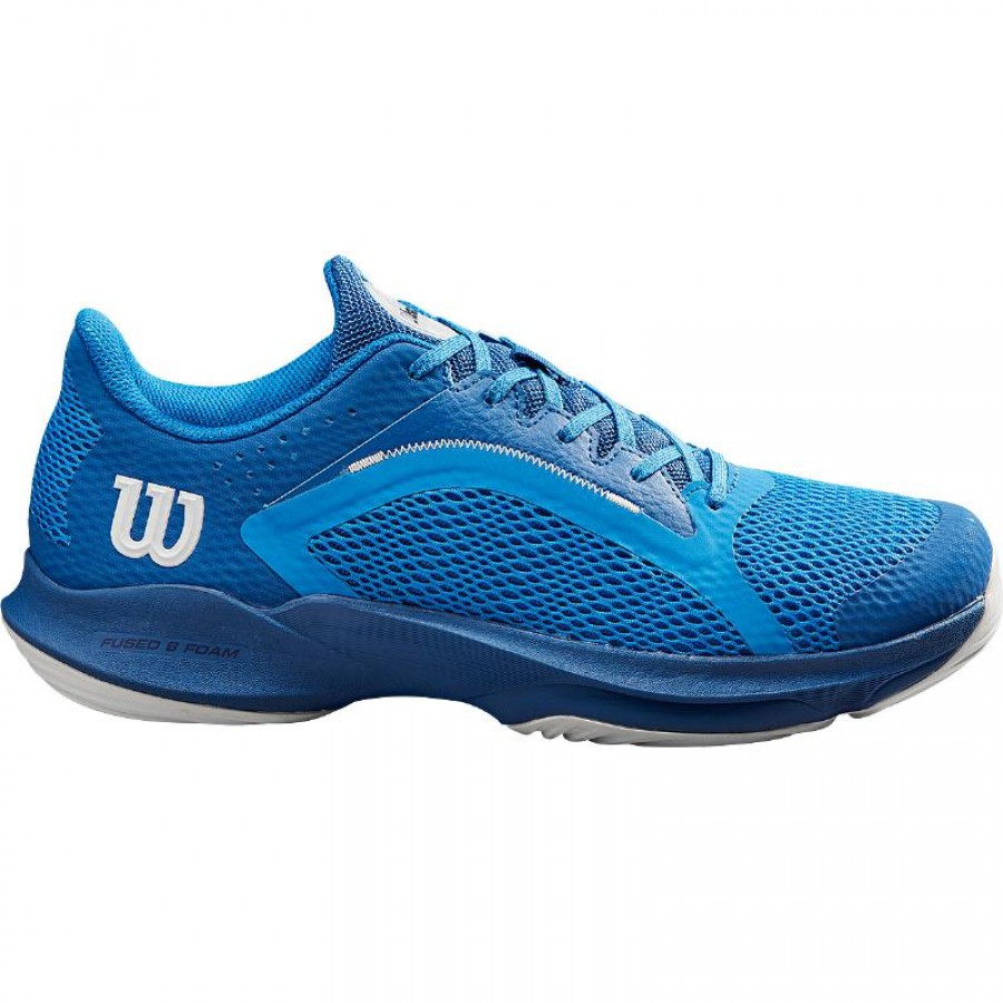 Chaussures Wilson Hurakn 2.0 Francais Bleu Blanc  Offre - Pas cher