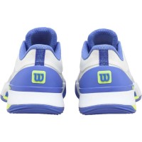 Zapatillas Wilson Intrigue Tour Padel Blanco Azul Mujer