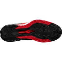 Zapatillas Wilson Rush Pro 4.5 Clay Negro Rojo Blanco  Oferta + Barato