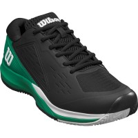 Wilson Rush Pro Ace Clay Black Green White Sneakers  Offer + Cheap