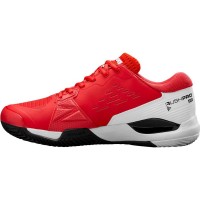 Zapatillas Wilson Rush Pro Ace Clay Rojo Blanco Negro  Oferta + Barato