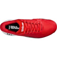 Zapatillas Wilson Rush Pro Ace Clay Rojo Blanco Negro  Oferta + Barato