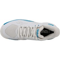 Wilson Rush Pro Ace OZ Blanc Bleu Baskets  Offre - Pas cher