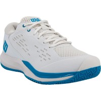 Wilson Rush Pro Ace OZ Blanc Bleu Baskets  Offre - Pas cher