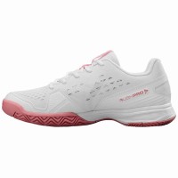 Wilson Rush Pro L Blanc Mauve Junior Sneakers  Offre - Pas cher