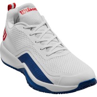 Wilson Rush Pro Lite Blanc Bleu Rouge Baskets  Offre - Pas cher